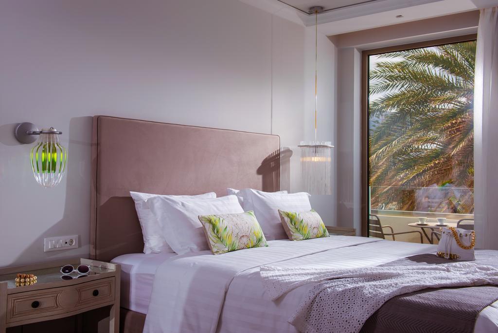 Drossia Palms Hotel And Nisos Beach Suites Malia Chambre photo